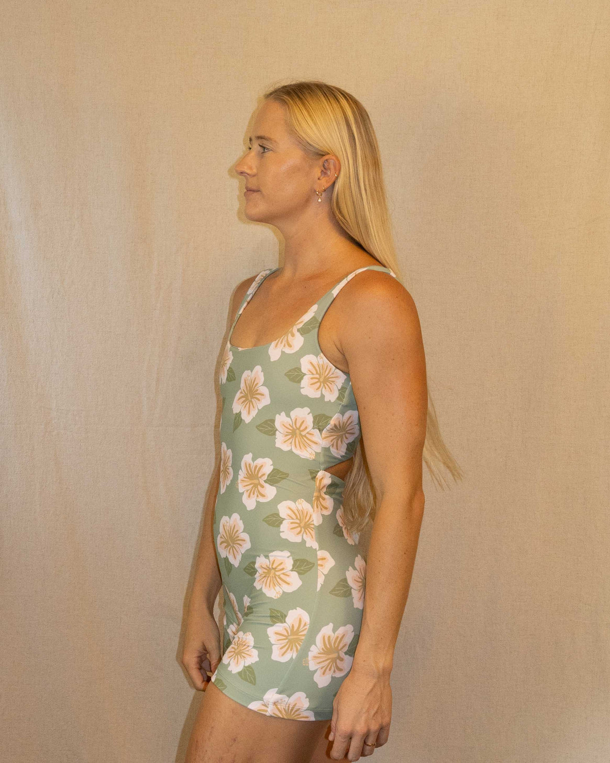 Sol Onesie - Hibiscus