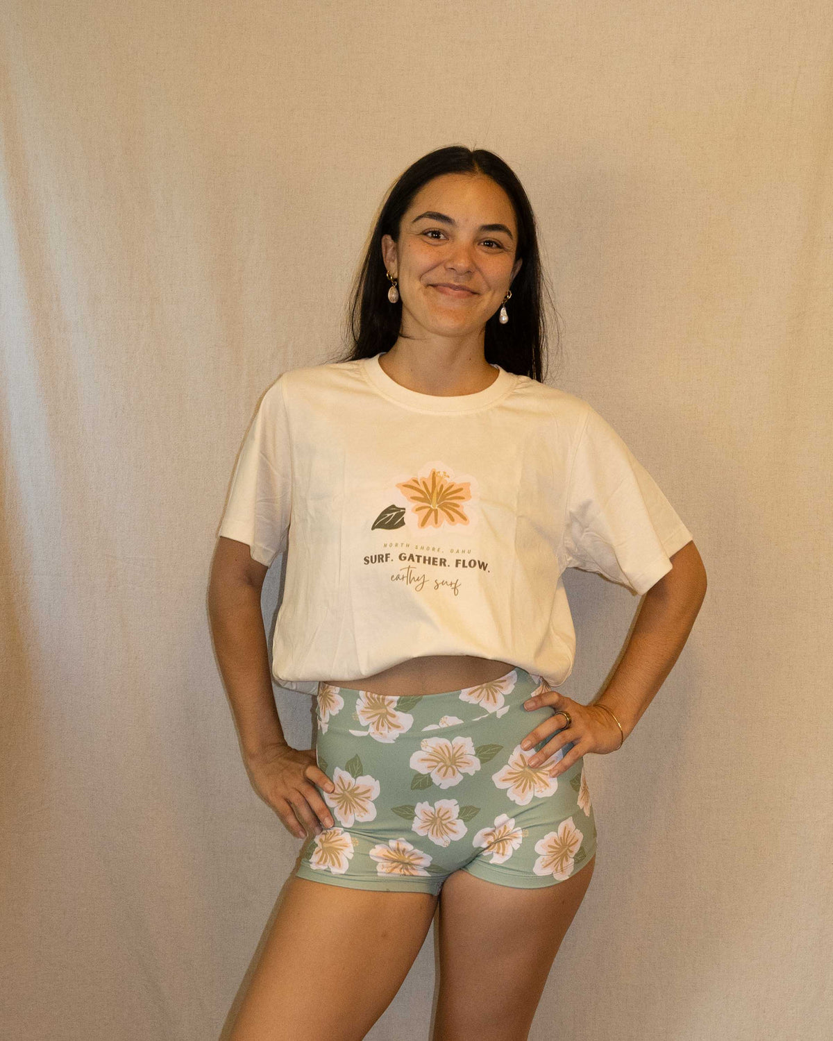 Hibicus Tee