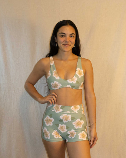 Sunset Shorts - Hibiscus