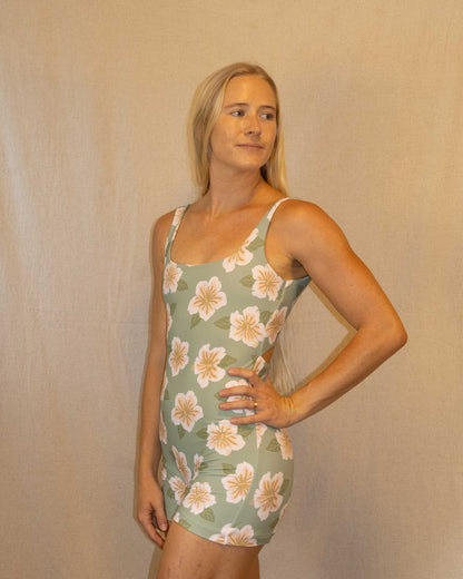 Sol Onesie - Hibiscus