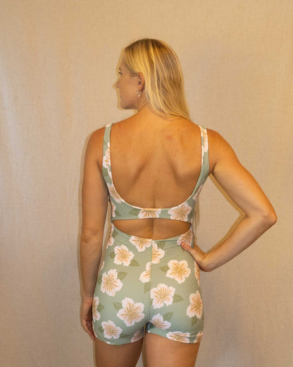 Sol Onesie - Hibiscus
