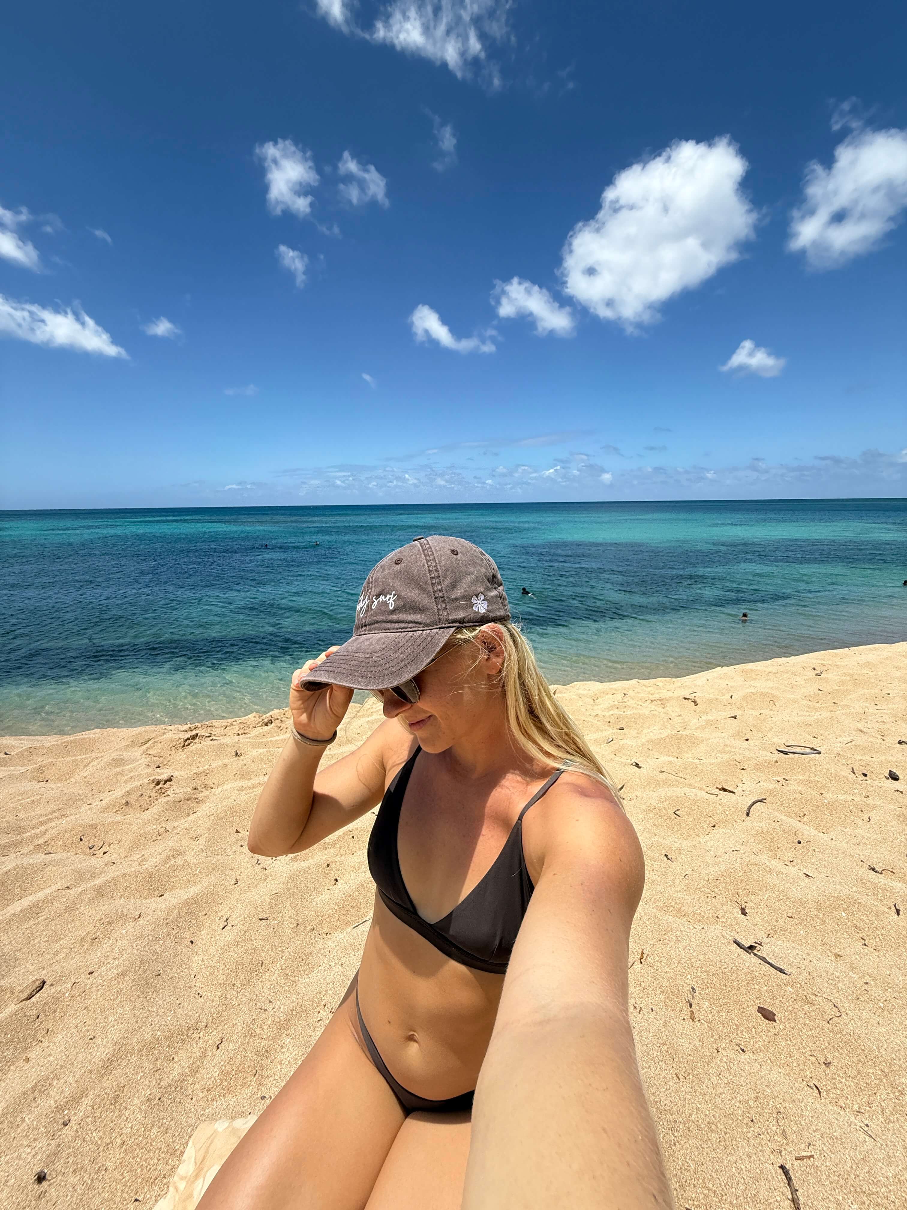 Earthy Surf Brown Hat